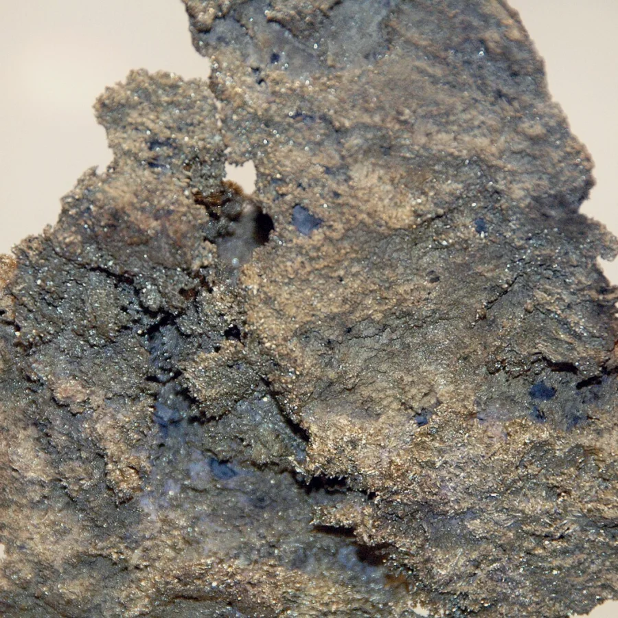 Natural electrum, an alloy of gold and silver